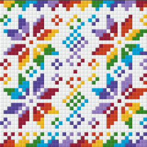 Rainbow Snowflakes
