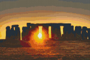 Sunrise over Stonehenge