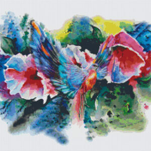Bird and Flowers