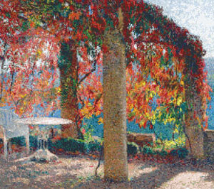 Arbour in Autumn